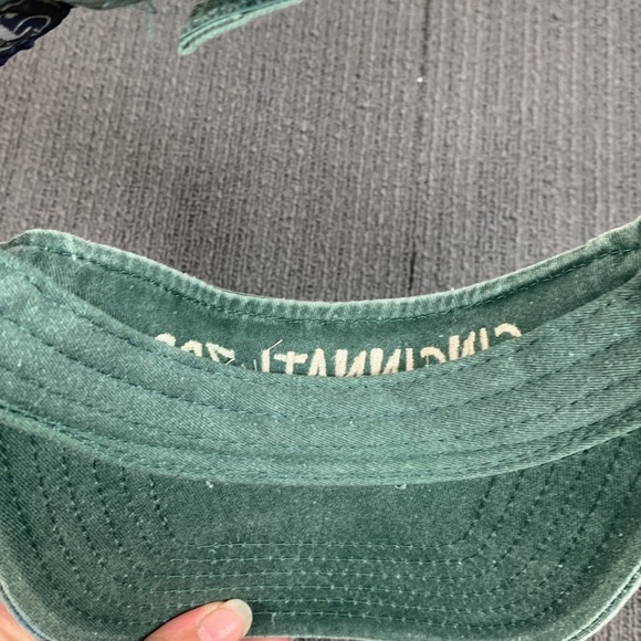 Cincinnati Zoo Visor Childs Adjustable Green Acid Wash Strapback Cap JHats - Picture 11 of 12